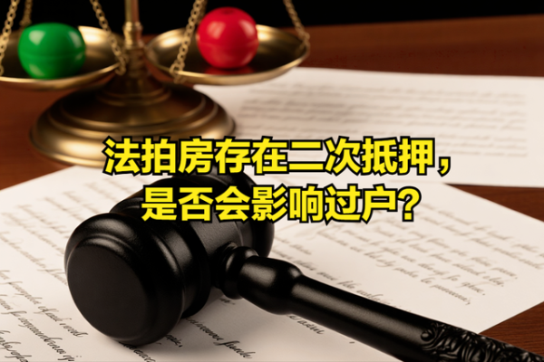 奕道配资 法拍房存在二次抵押，是否会影响过户？